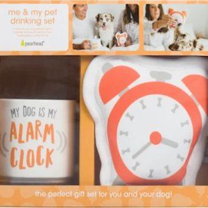 Alarm Clock Dog Toy and Mug Set NWT